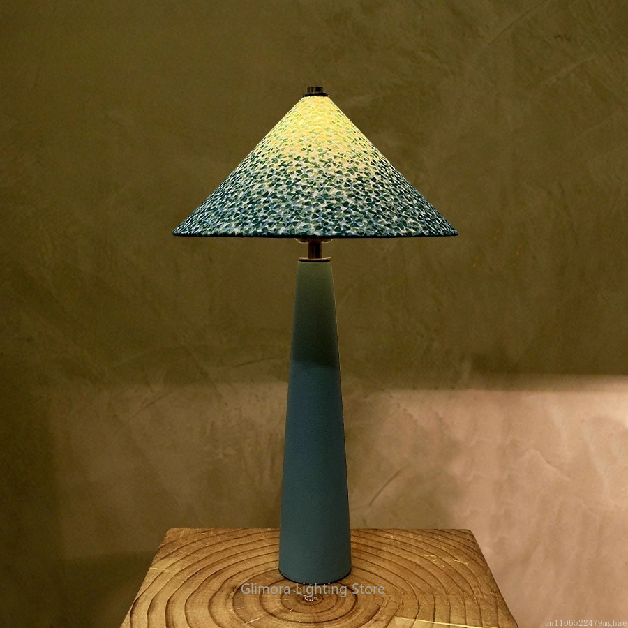 Teal Umbrella Shape Table Lamp - Century Textile & Sewing Supply 评论和价格