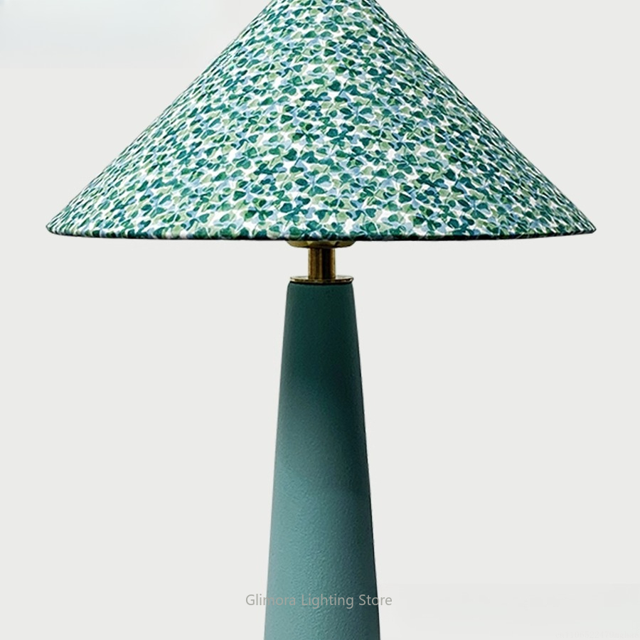 Teal Umbrella Shape Table Lamp - Century Textile & Sewing Supply 评论和价格