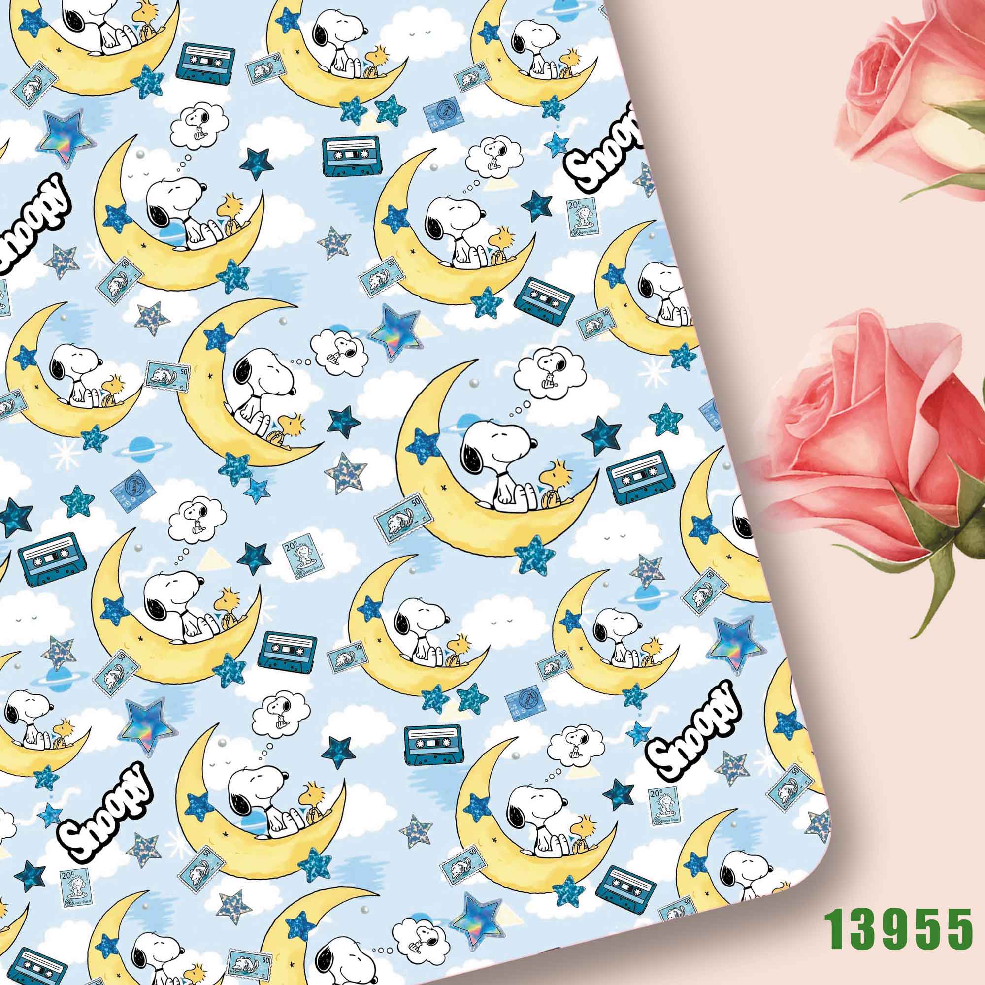 TAKARA TOMY Snoopy fabric140x5 - Sewing Textiles 评论和价格
