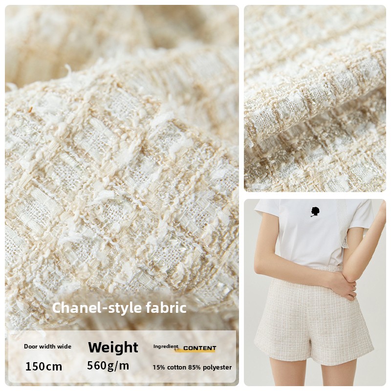 Plaid Tweed Fabric By The Mete - Sewing Tweed 评论和价格