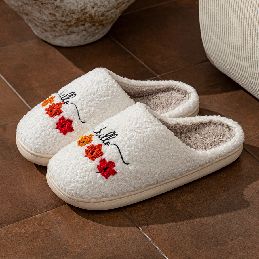 Winter Women's Slippers Indoor - Sewing House 评论和价格