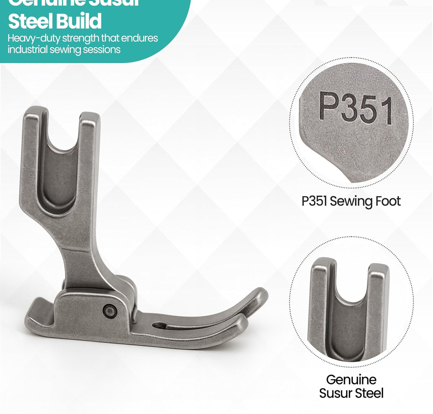 P351 Standard Presser Foot for - Sewing Machine Fabric 评论和价格